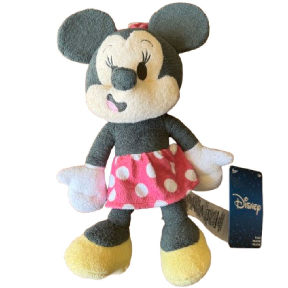 The Disney Store My First Minnie 2025 Plush Doll Soft Fabric Embroidered NEW